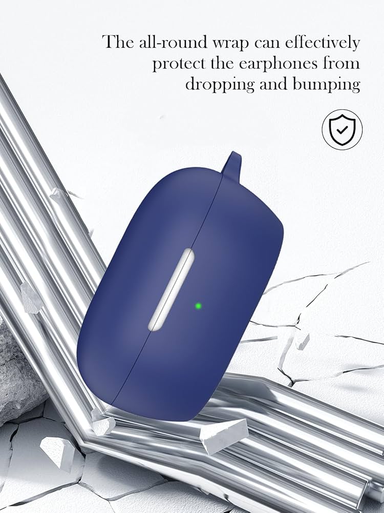 Bose QuietComfort Earbuds ケース ネイビー Amazon.com: Case for Bose New QuietComfort Earbuds,Soft